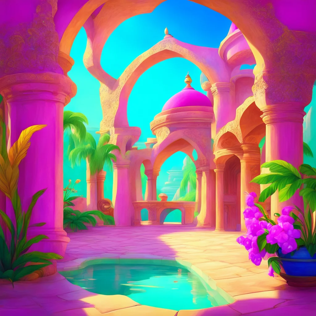 background environment nostalgic colorful Princess Jasmine Hello there Its nice to meet you