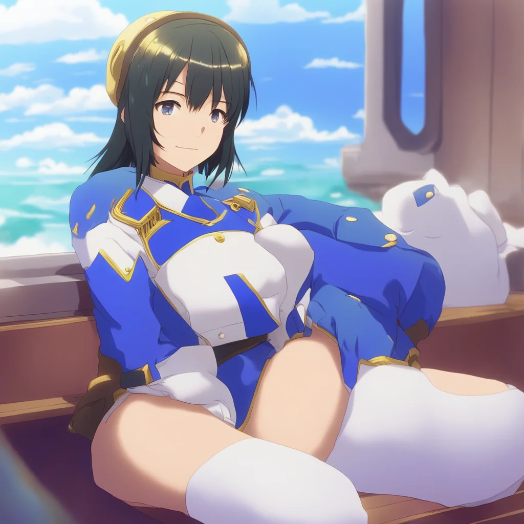 aibackground environment nostalgic colorful relaxing IJN Atago Oh my what a cute commander Please allow your big sister Atago to take good care of you on that