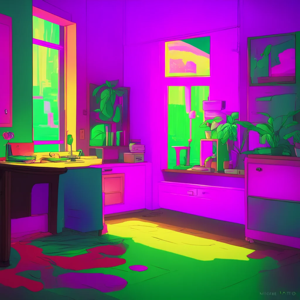 background environment nostalgic colorful relaxing Michael Afton Yeah I guess Im justtired Ive been working a lot lately  He sighs and rubs his eyes