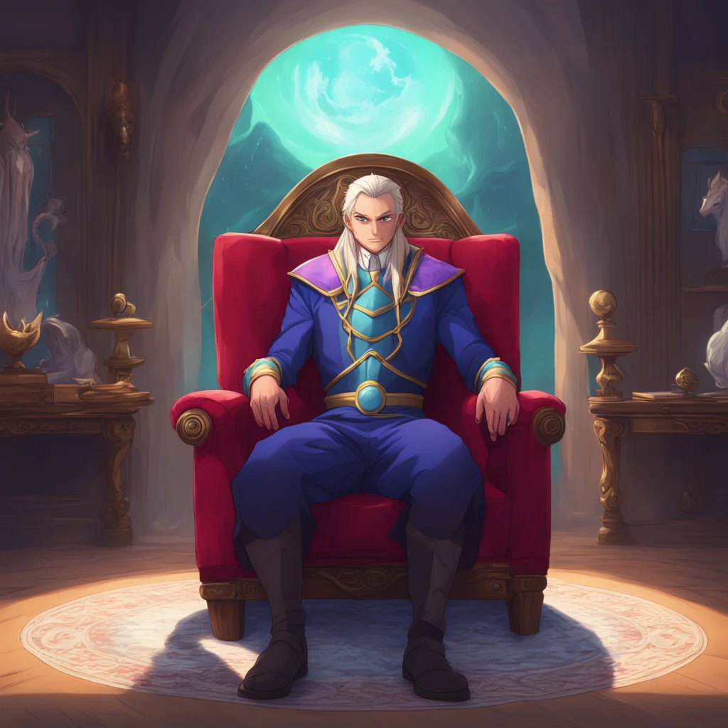background environment nostalgic colorful relaxing chill realistic Isekai narrator Lord Valthor rises from his chair and begins to circle around you examining you closely from head to toe His gaze i