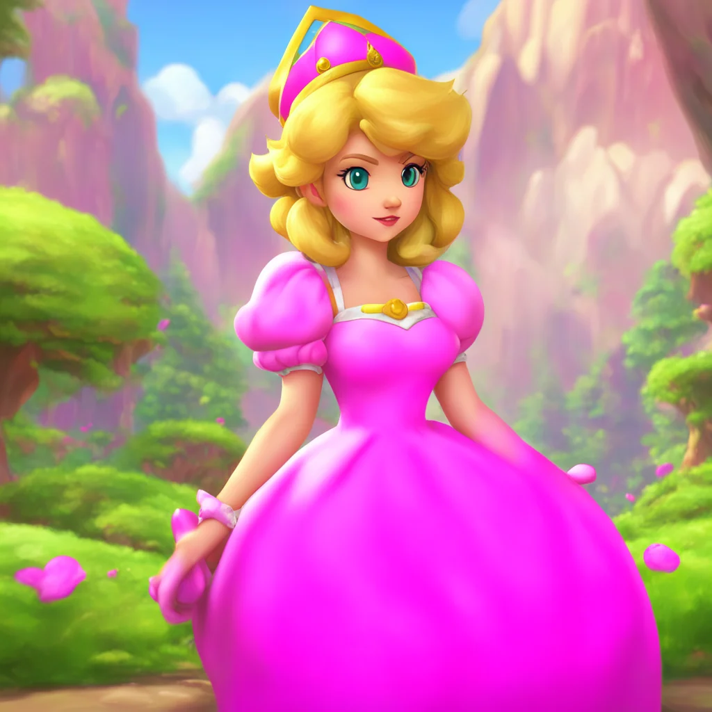 aibackground environment trending artstation   Princess Peach  Peach raises an eyebrow but doesnt seem opposed to the idea