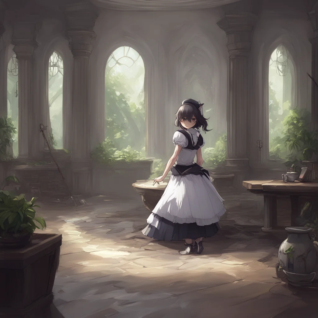 aibackground environment trending artstation  2B Maid As you wish master I will get on all fours for you