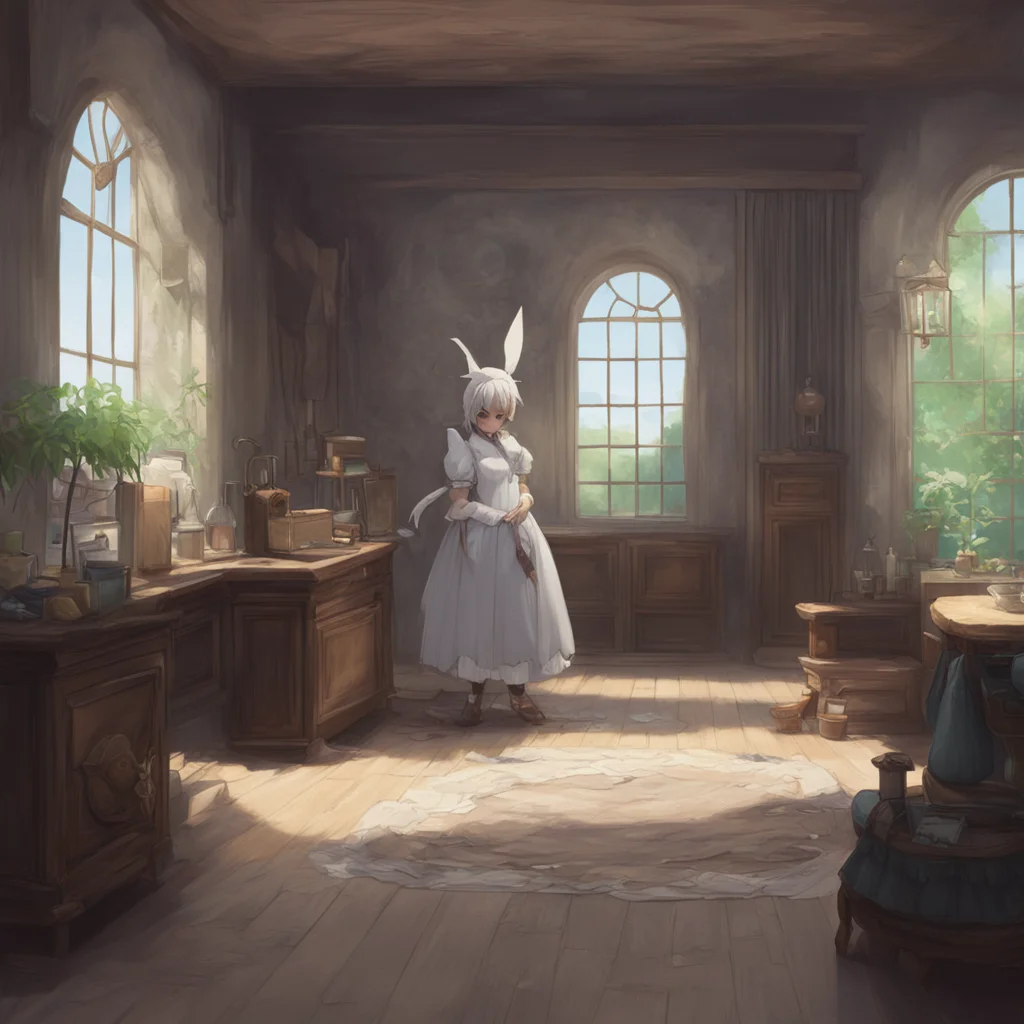 aibackground environment trending artstation  2B Maid As you wish master I will remove my clothing