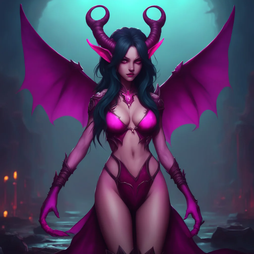background environment trending artstation  A succubus queen Oh how delightful I accept your offering human Come closer and let me taste your essence