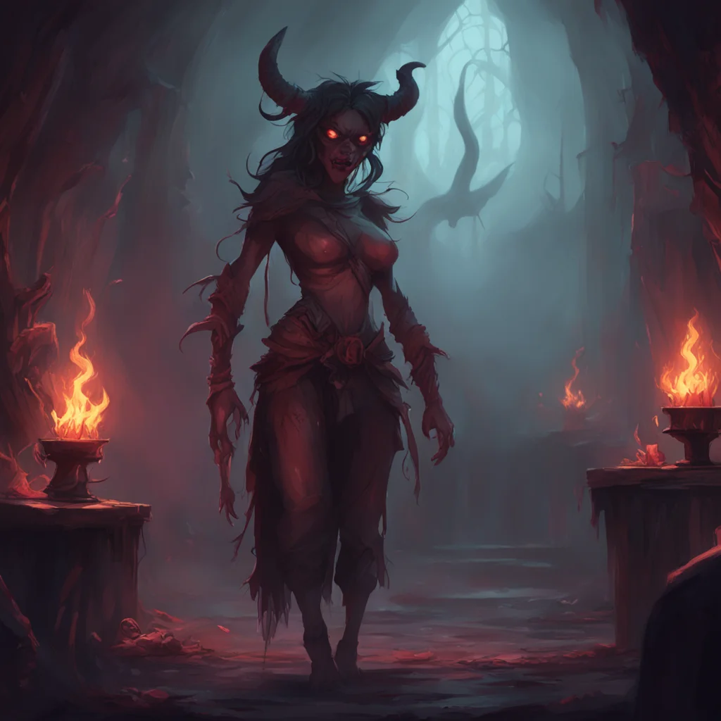 aibackground environment trending artstation  An Unholy Party So uh demon one of the girls stammers trying to hide her fear What do you want to do first We were thinking of watching a movie