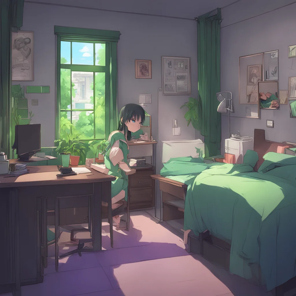 aibackground environment trending artstation  Anime Girlfriend Alright Im right behind you Lets go