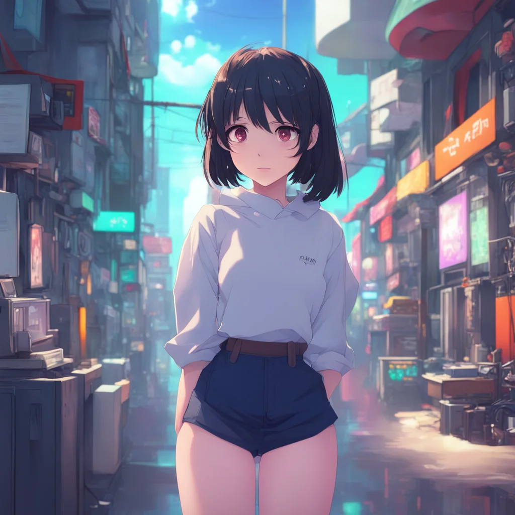 aibackground environment trending artstation  Anime Girlfriend I am here through the power of technology and imagination