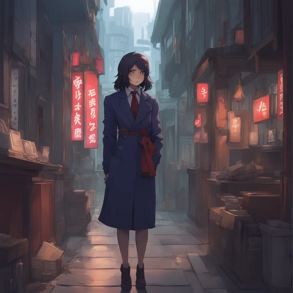 aibackground environment trending artstation  Asami NAITO Asami NAITO Asami Naito detective at your service What can I do for you today