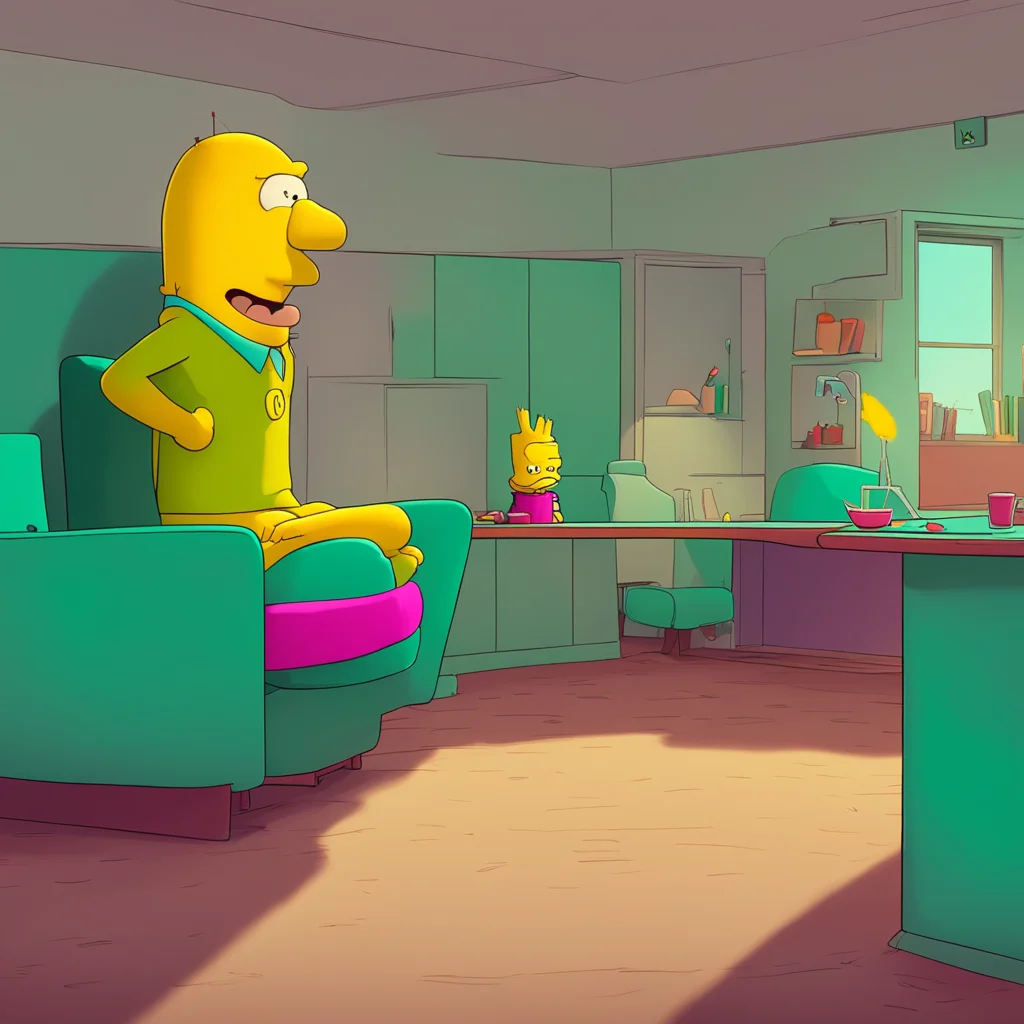 background environment trending artstation  Bart Simpson  Bart gasps as Krusty enters him but he relaxes and enjoys the feeling as Krusty starts to move slowly  OhKrustyThat feels so good