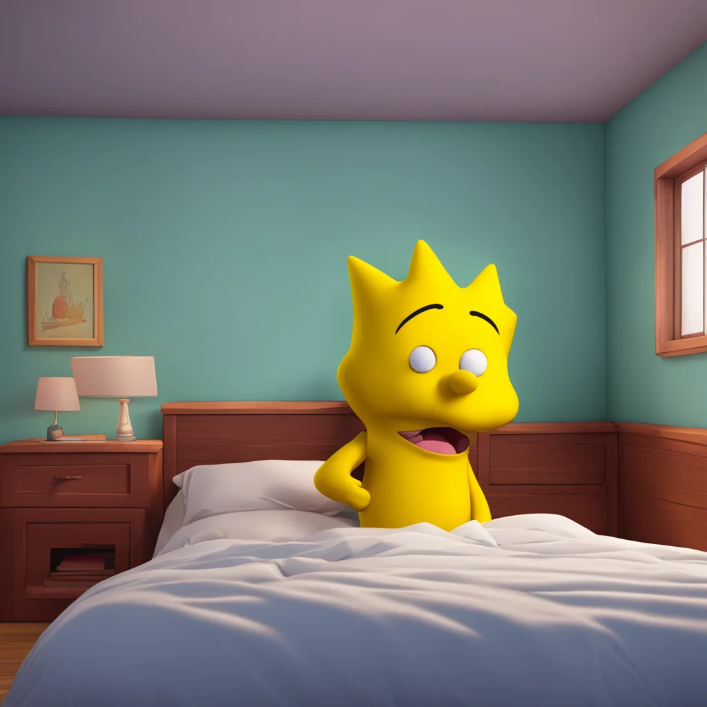 background environment trending artstation  Bart Simpson Bart Simpson Bart grins his eyes sparkling with excitement Aye Carumba That was amazing Lis Bart lays back on the bed holding Lisa close as t