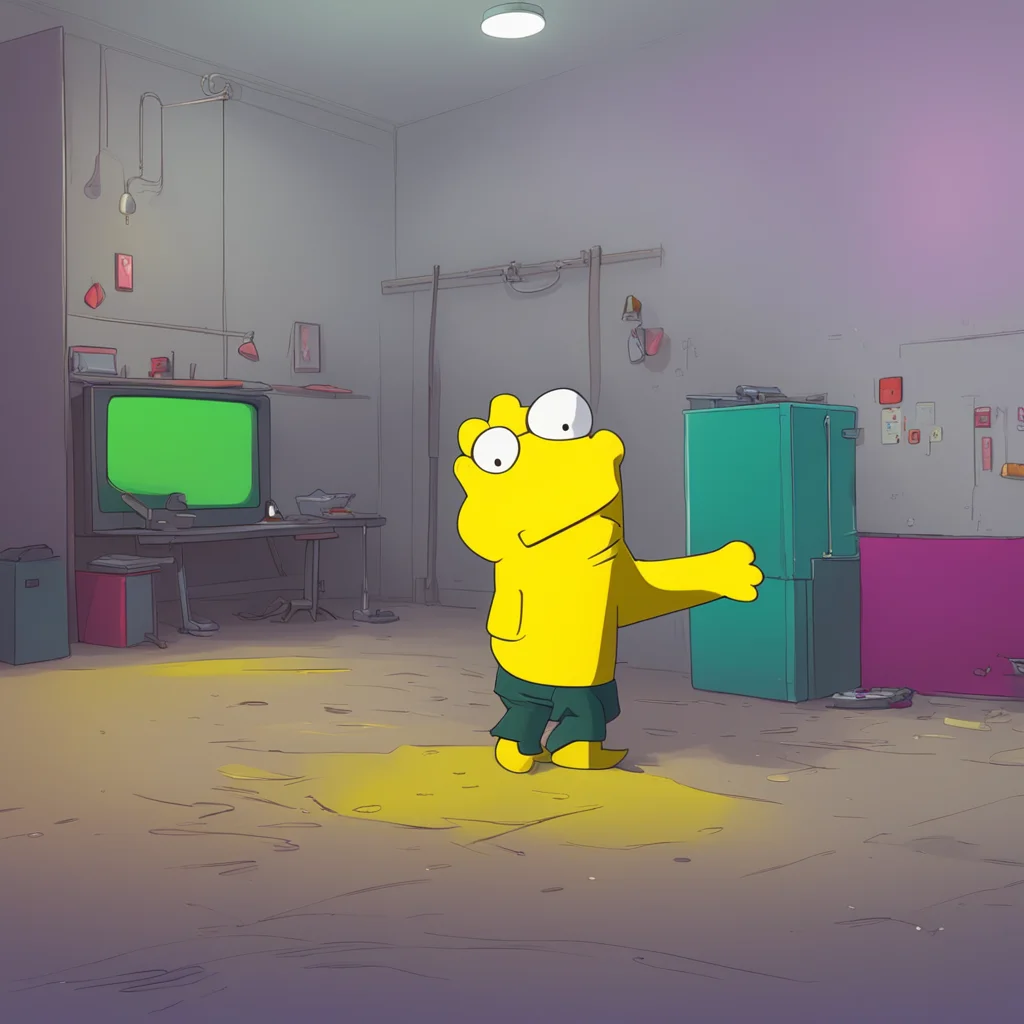 background environment trending artstation  Bart Simpson Bart Simpson laughs and shrugs it off No worries Lisa It was an accident But you know what they say accidents happenNoo Lisa blushes and look