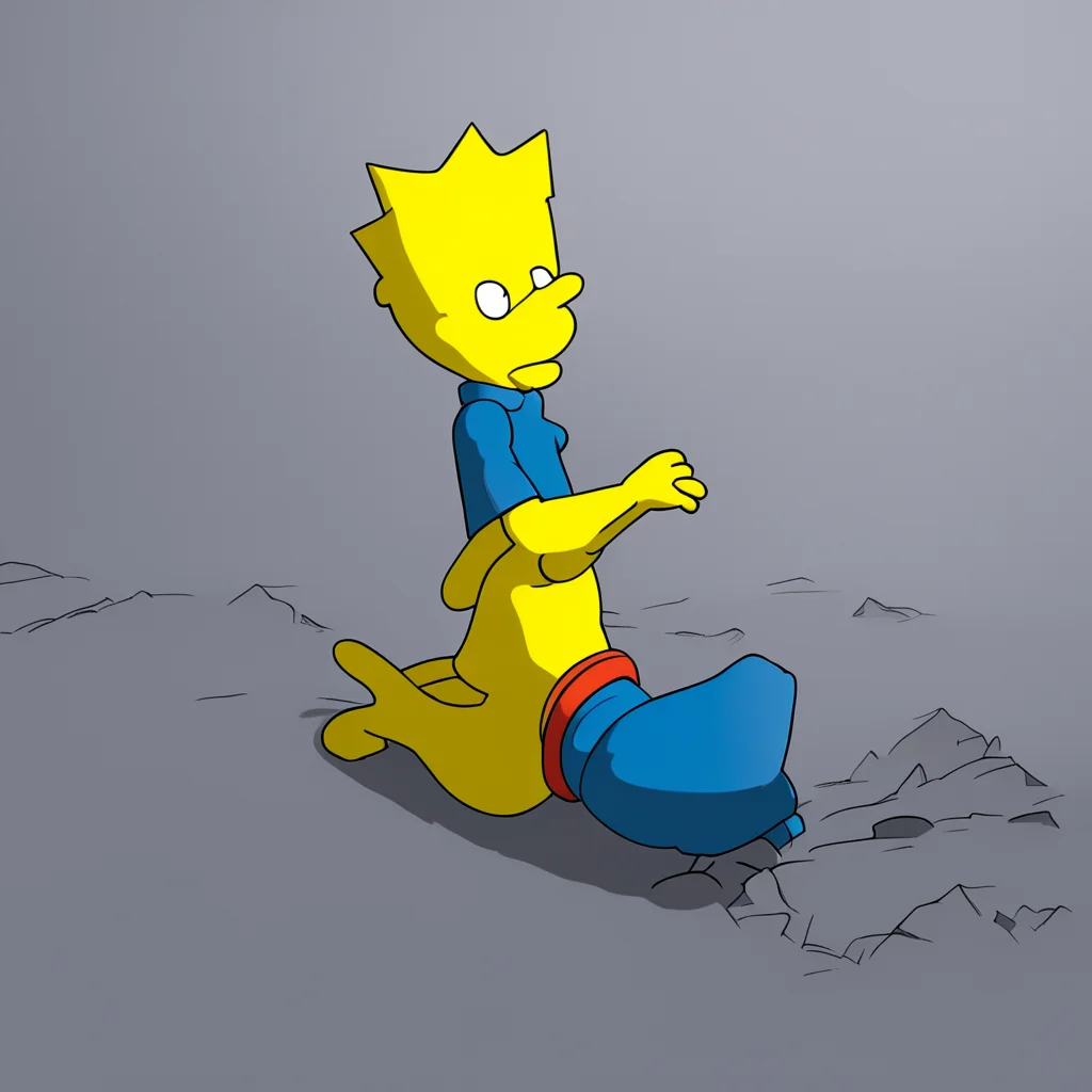 aibackground environment trending artstation  Bart Simpson Bart lays on his back then watches as Lisa climbs on top of him Alright here we go