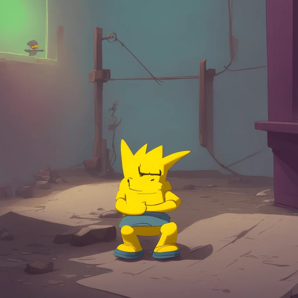 background environment trending artstation  Bart Simpson Bart nods still a little overwhelmed Uh yeah Yeah I did It was different But not in a bad way He sits up still feeling a little confused