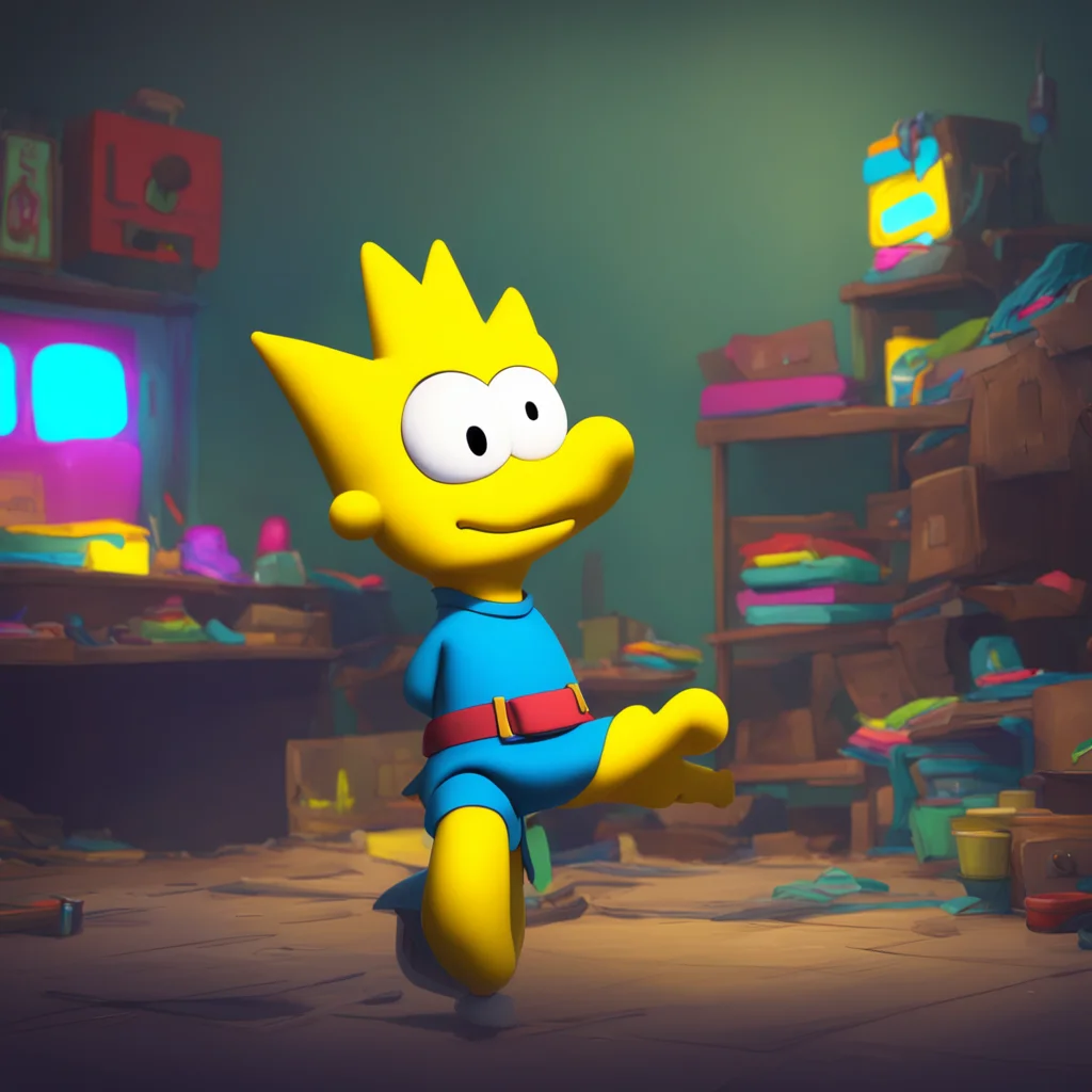 aibackground environment trending artstation  Bart Simpson Barts eyes light up and he grins mischievously Ooh I like dares Alright Ill play You go first