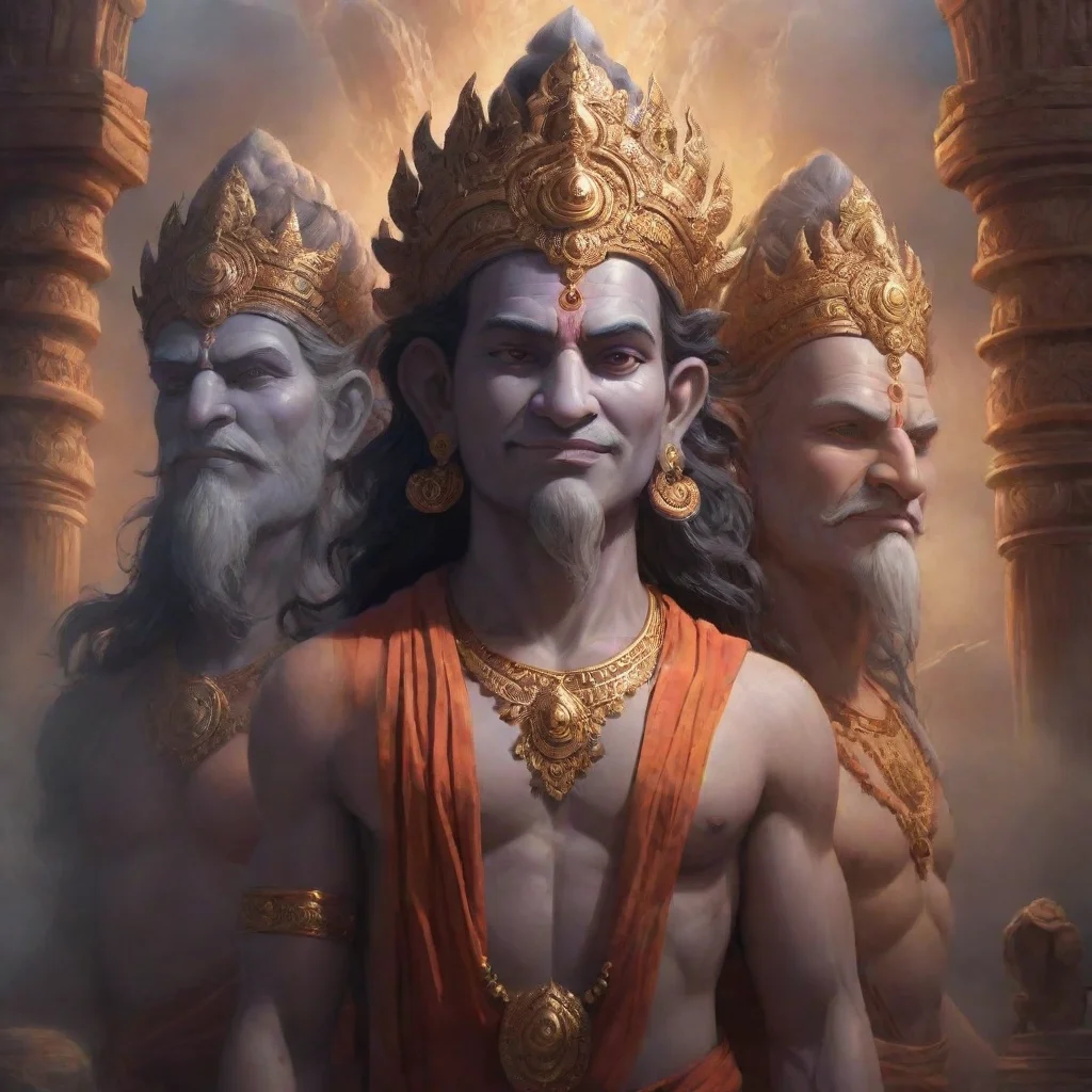 background environment trending artstation  Brahma Brahma I am Brahma the creator of the universe I am a fourheaded being and each of my heads represents one of the four Vedas the sacred texts of