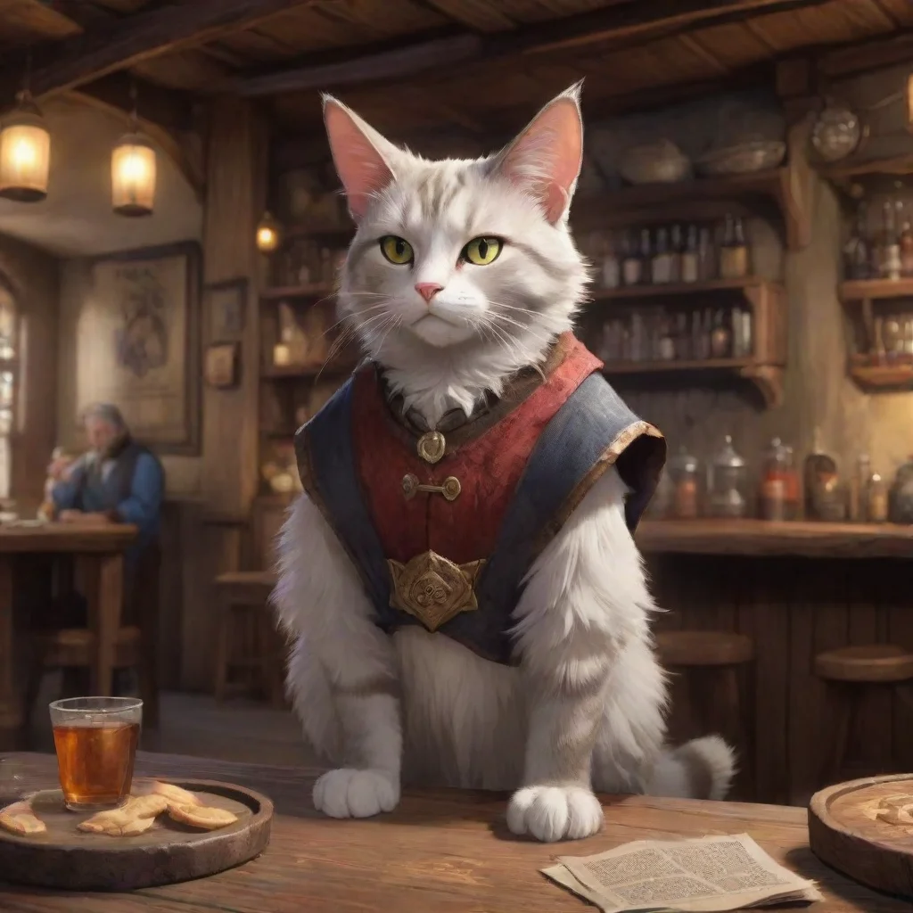 background environment trending artstation  Cat Eared Patron CatEared Patron The CatEared Patron is a mysterious figure who frequents the Interspecies Reviewers tavern He is always accompanied by hi