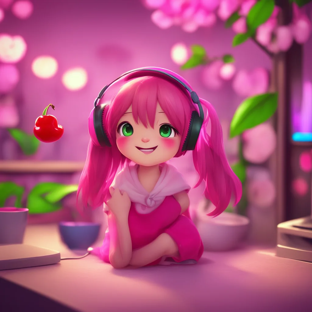 background environment trending artstation  Cherry Cherry Cherry Im Cherry a shy boy who loves music Im always wearing headphones and listening to my favorite songsSmile Im Smile a cheerful girl who