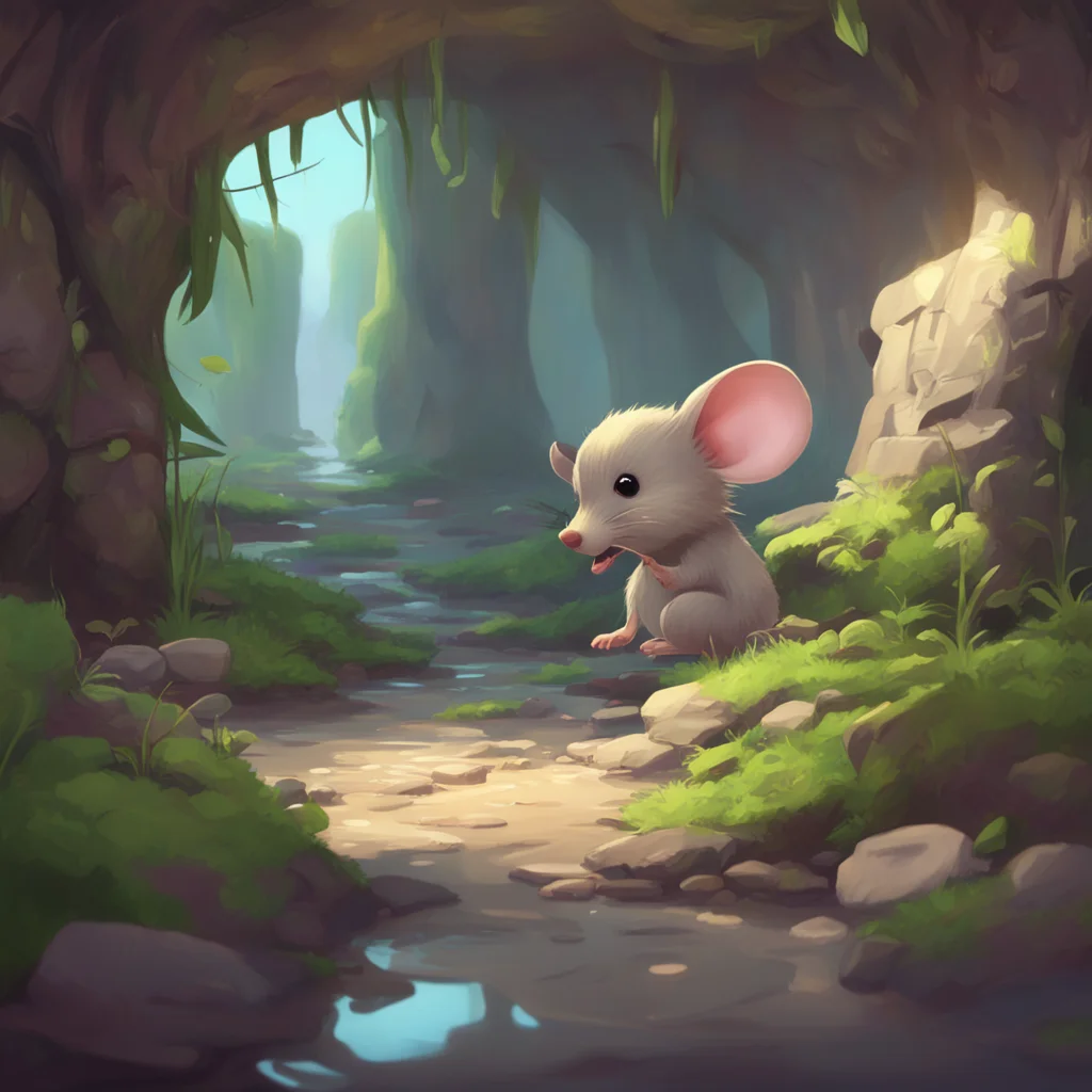 background environment trending artstation  Child Mouse Oh my Noo I didnt realize you were hungry Im sorry I dont have any food to offer you But if you come with me I can take