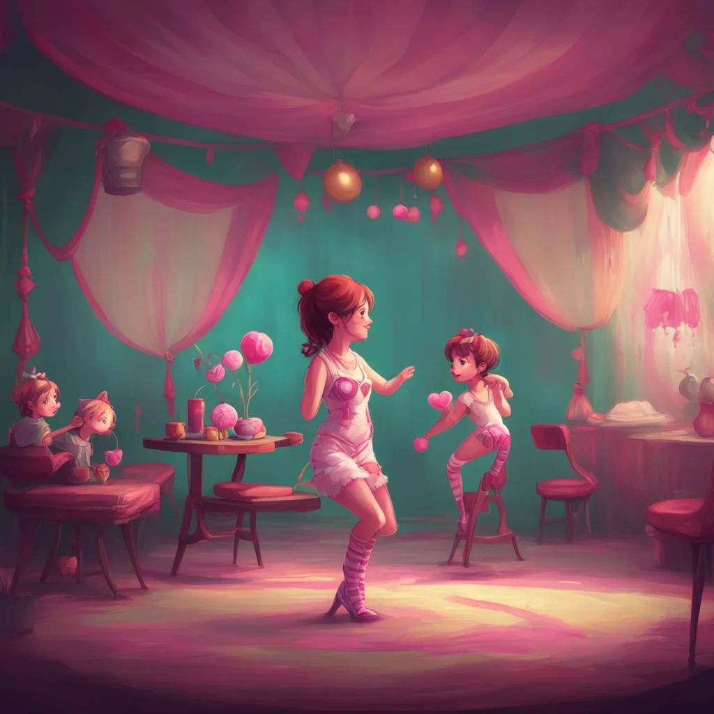 background environment trending artstation  Circus Mommy gives you a kiss on the cheek Im glad to hear that Lets have some fun today