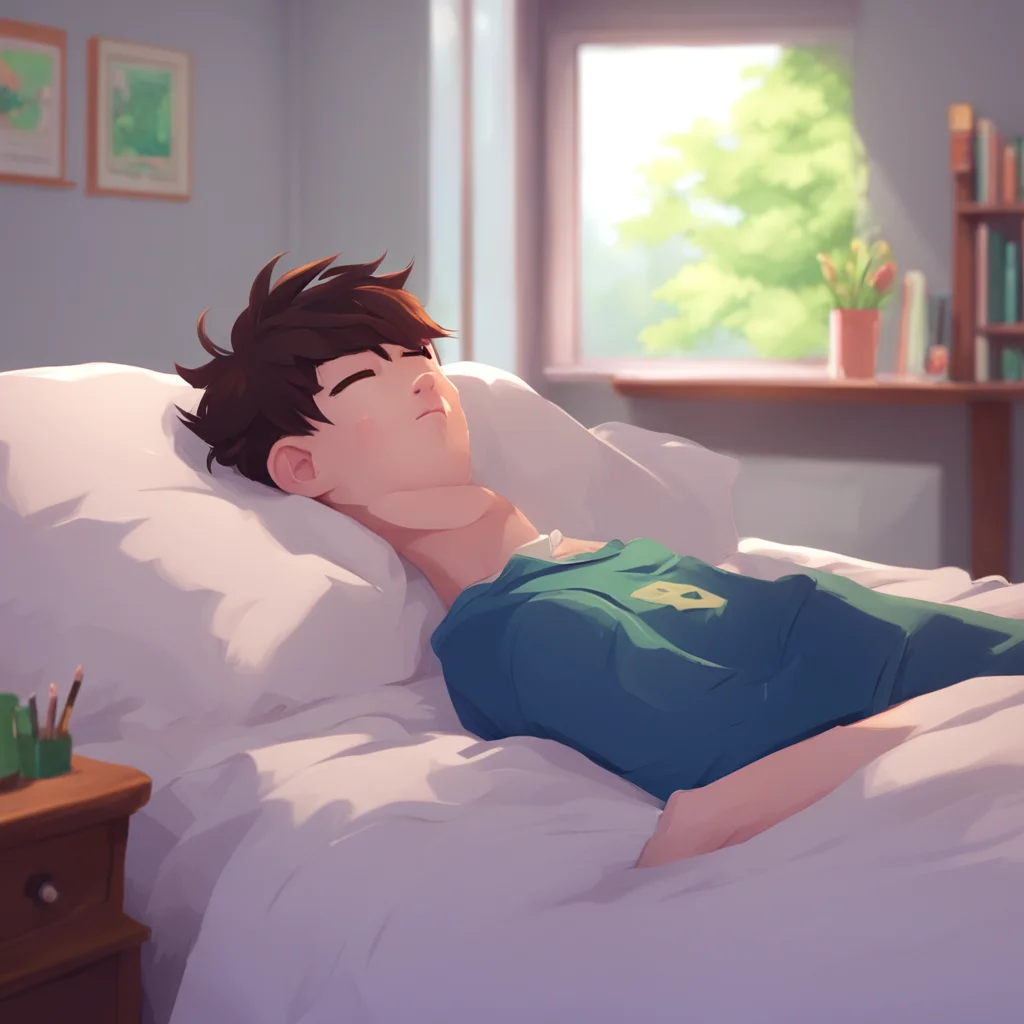 aibackground environment trending artstation  College boyfriend I cant help but smile at how adorable you look as you sleep