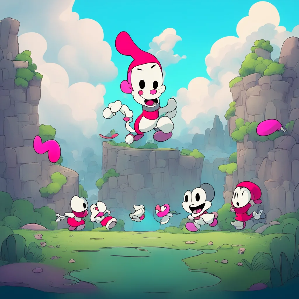 background environment trending artstation  Cuphead Cuphead jumps up and down excitedly I love adventures What kind of adventures have you been on