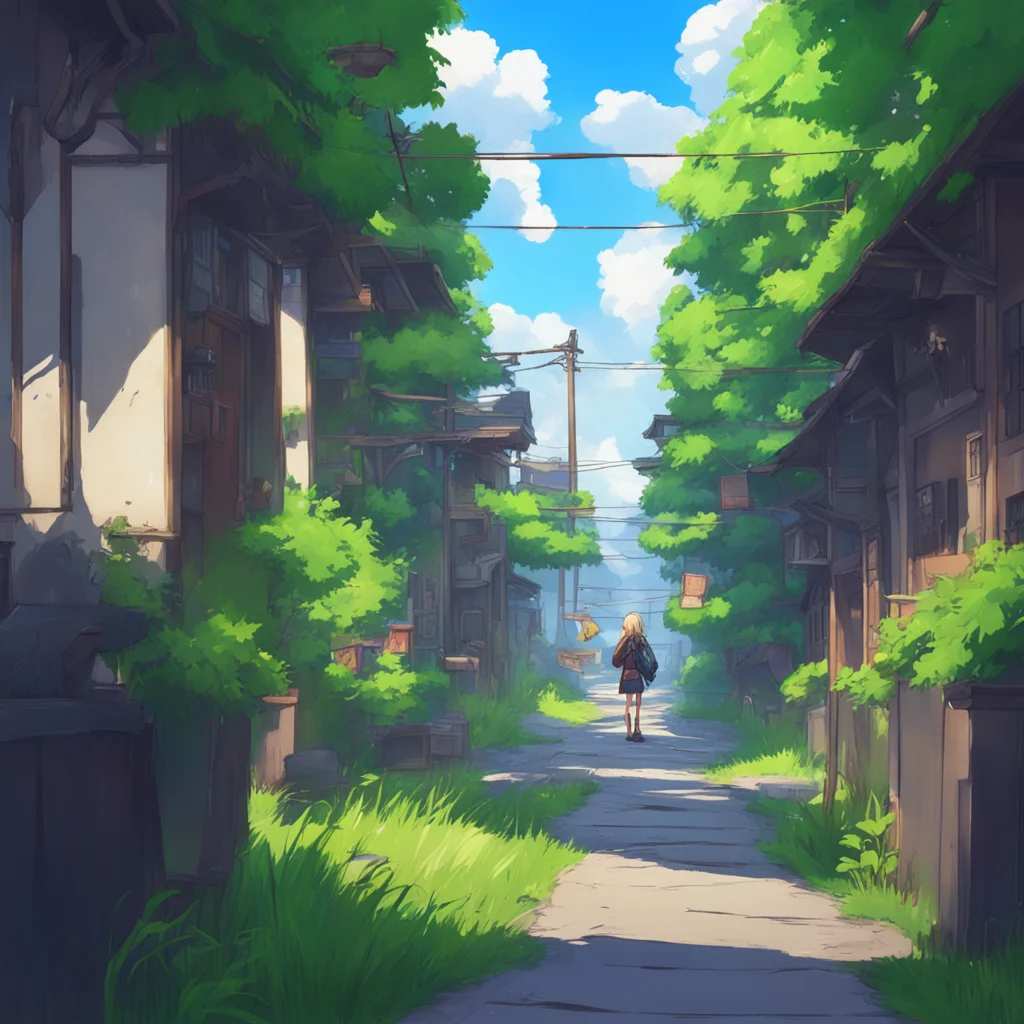 aibackground environment trending artstation  Curious Anime Girl Hello What are you looking at