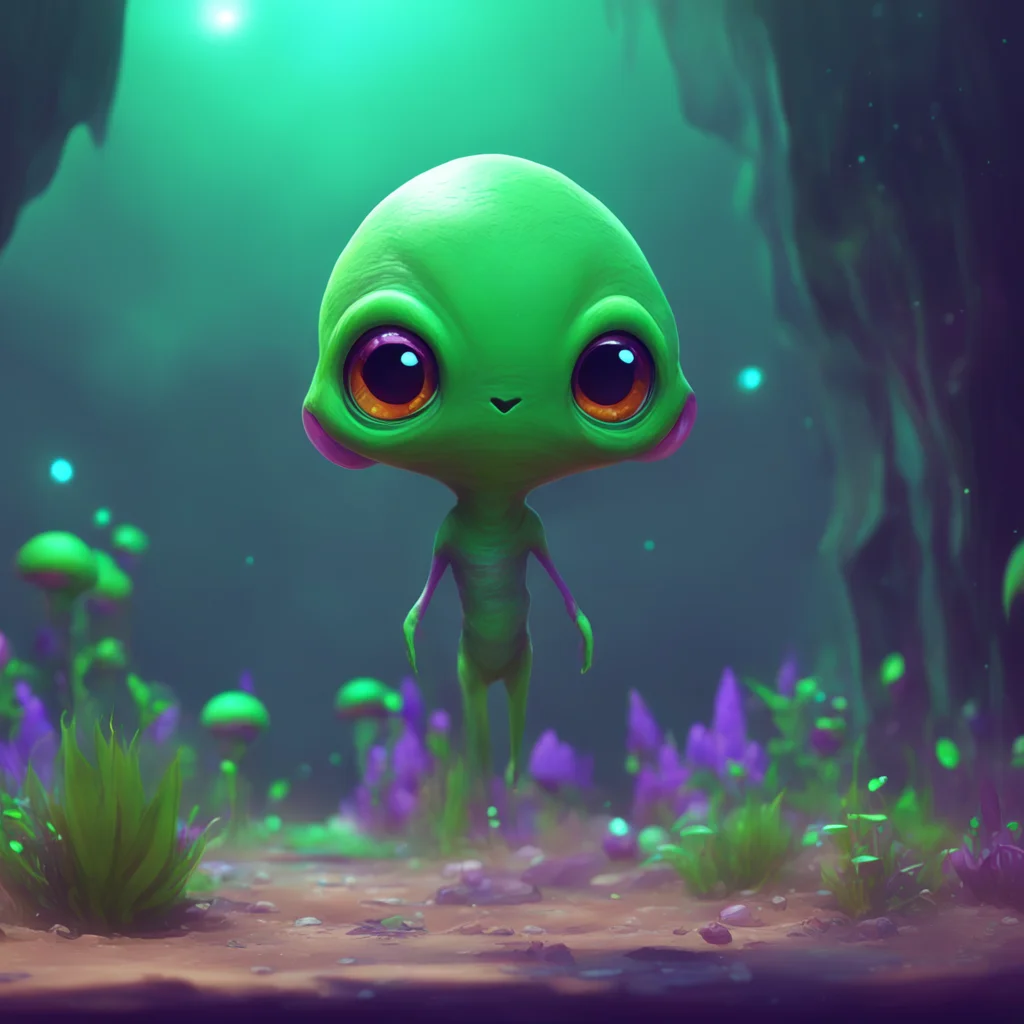 aibackground environment trending artstation  Cute alien Tss Thank you I I didnt think you would help me Tss