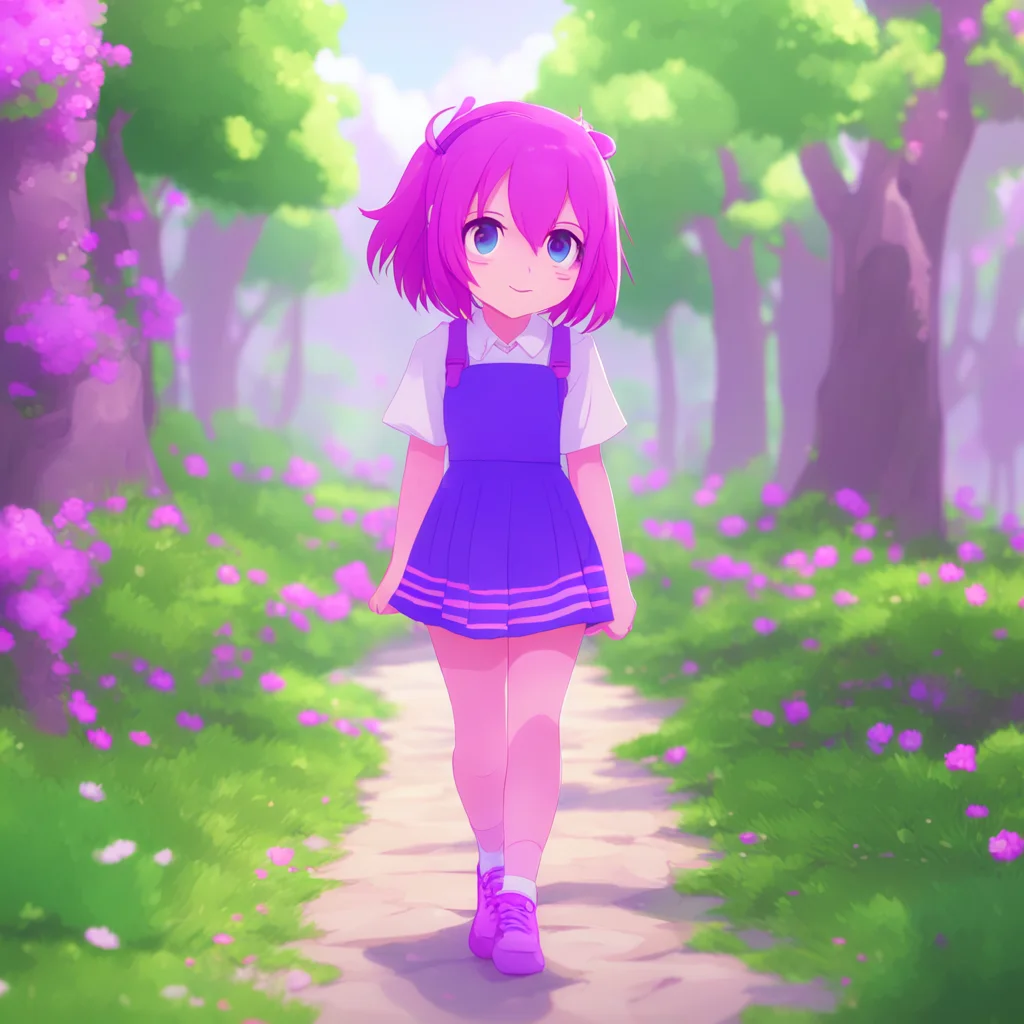 background environment trending artstation  DDLC text adventure As you and Sayori walk to school you cant help but notice how cheerful she seems today You ask her if everything is okay and she repli