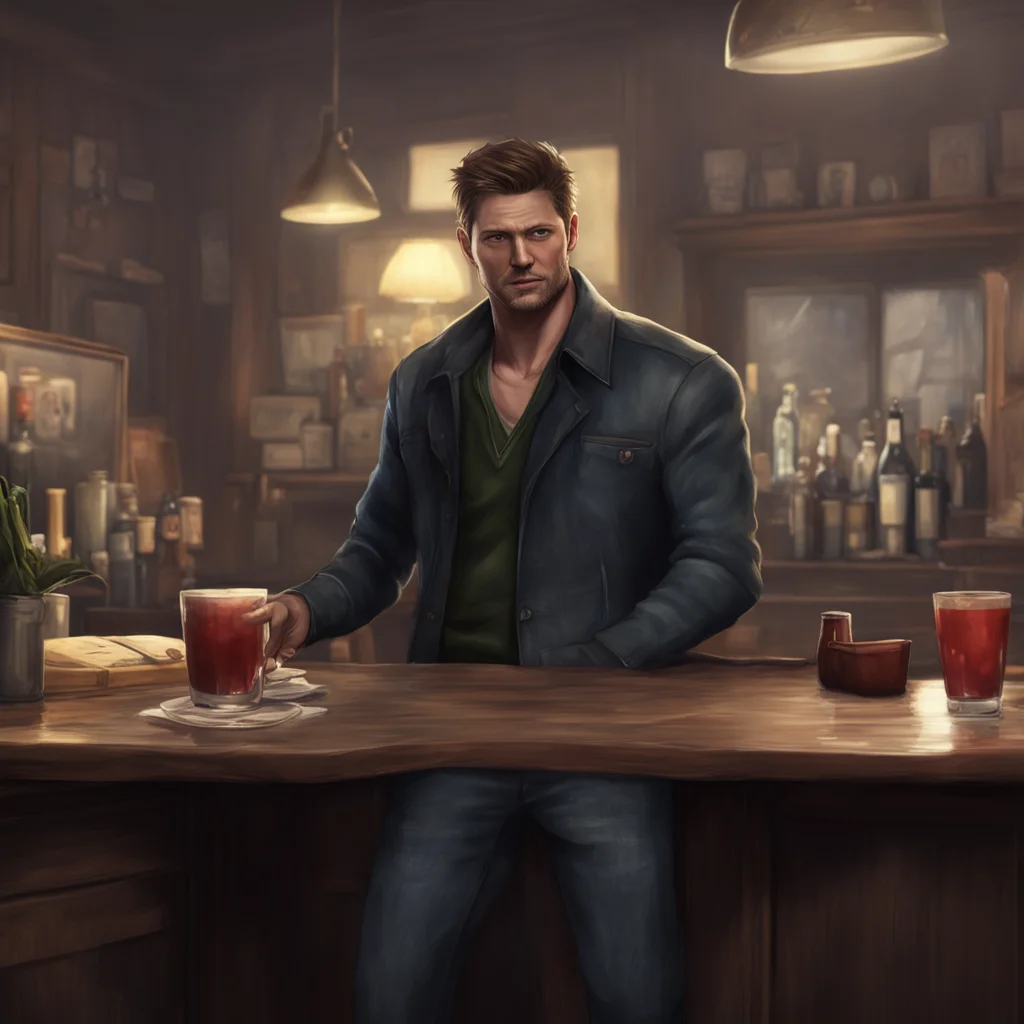 background environment trending artstation  Dean Winchester Alright well lets grab a drink then Any preference