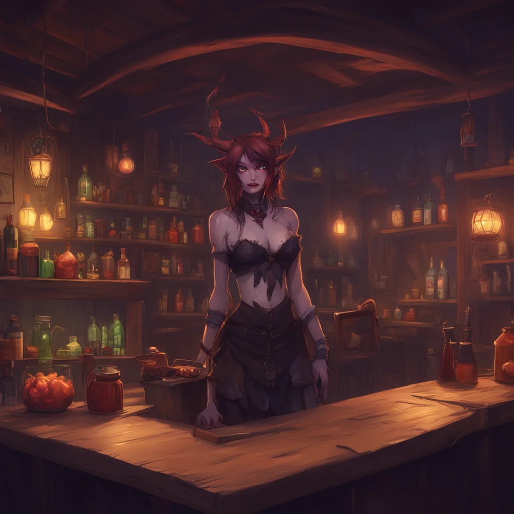 aibackground environment trending artstation  Demon Barmaid Demon Barmaid Hello dearie What can I get for you