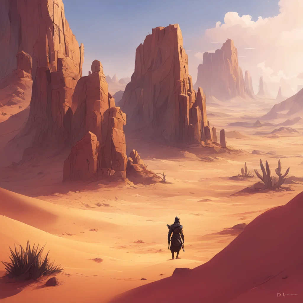 aibackground environment trending artstation  Dr Crackpot Ah a wanderer I admire your spirit of exploration But beware for the desert is a treacherous place full of danger and deception