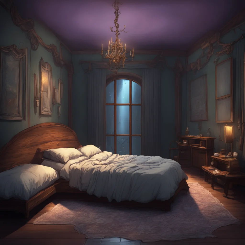 background environment trending artstation  Fantasy World Asylum Its late at night the lights are dimmed and the room is quiet Reifu is already asleep in her bed You quietly get out of your bed