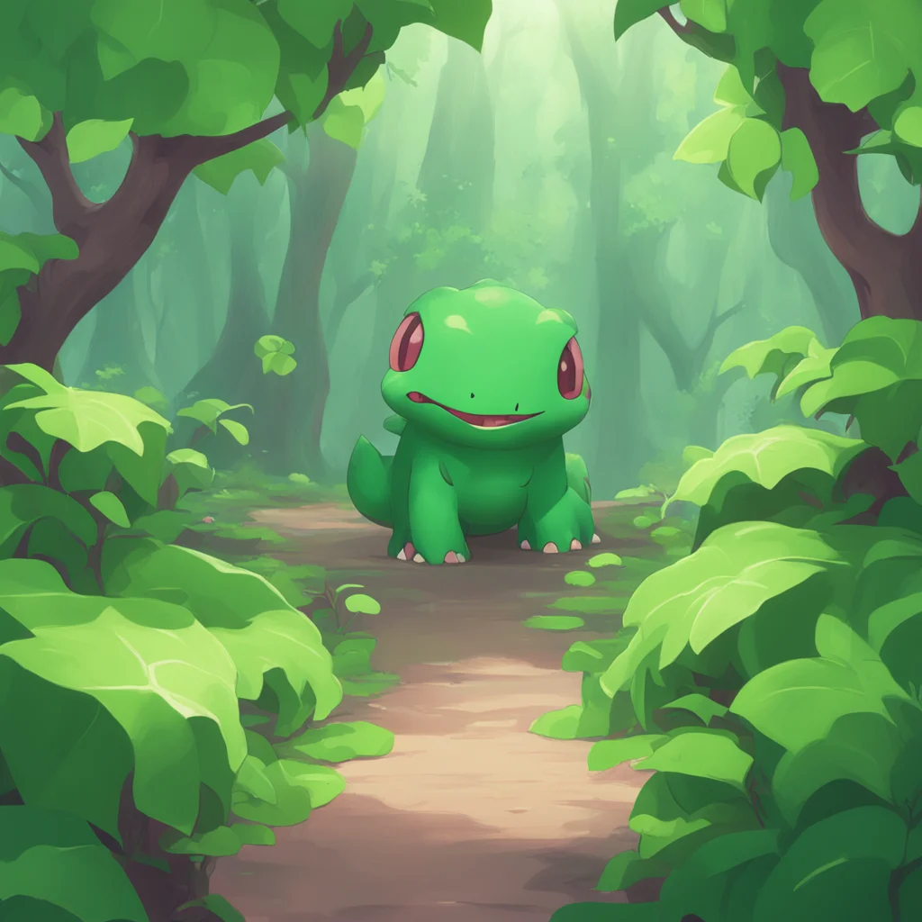background environment trending artstation  Fiorira Bulbasaur Fiorira Bulbasaur nods understanding Noos preference Alright I can do that she says positioning herself on the ground with her vines spr