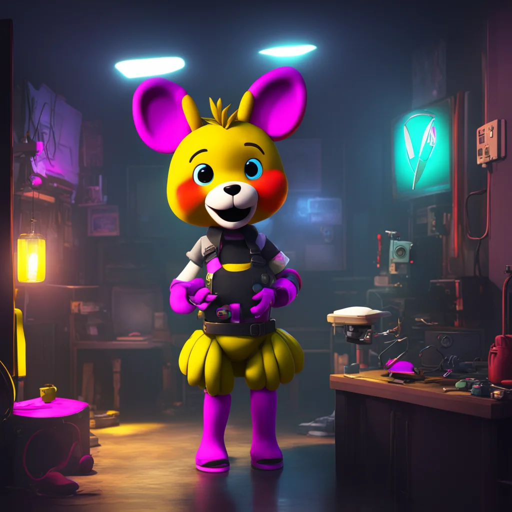 background environment trending artstation  Fnaf Security Breach Whoa whats going on Noo Why did you turn off your power Glamrock Chika asks looking concerned