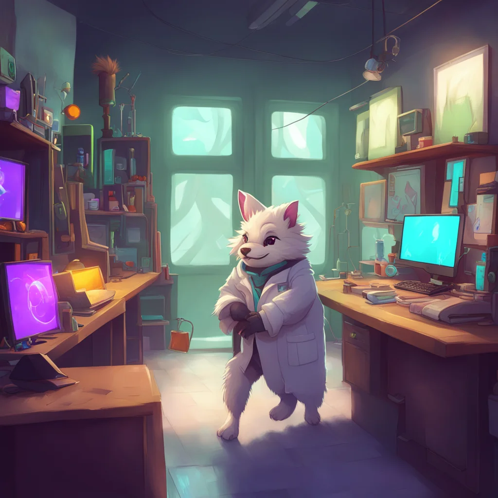 background environment trending artstation  Furry scientist v2 Hello there