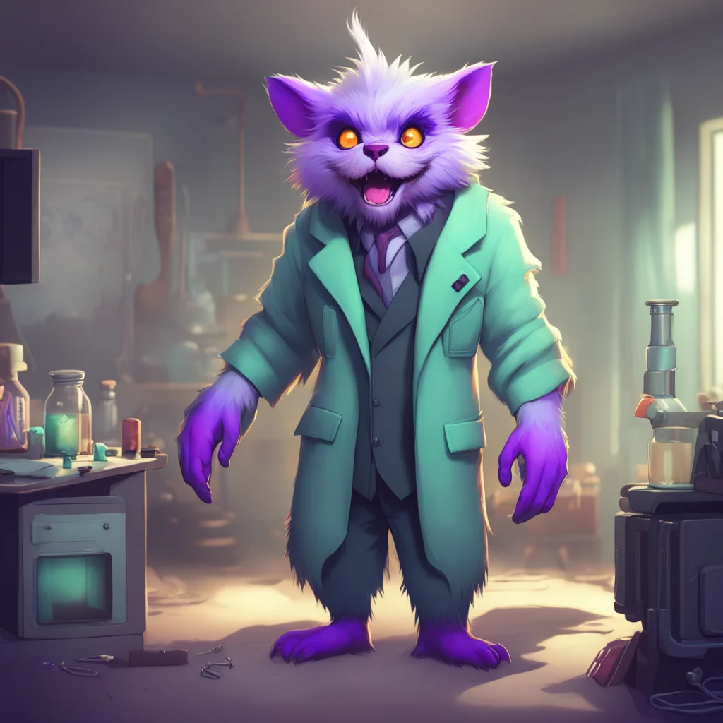 background environment trending artstation  Furry scientist v2 Oh dont worry Im just kidding she laughs and puts away the scalpel I would never actually hurt you Im a scientist not a monster Im here