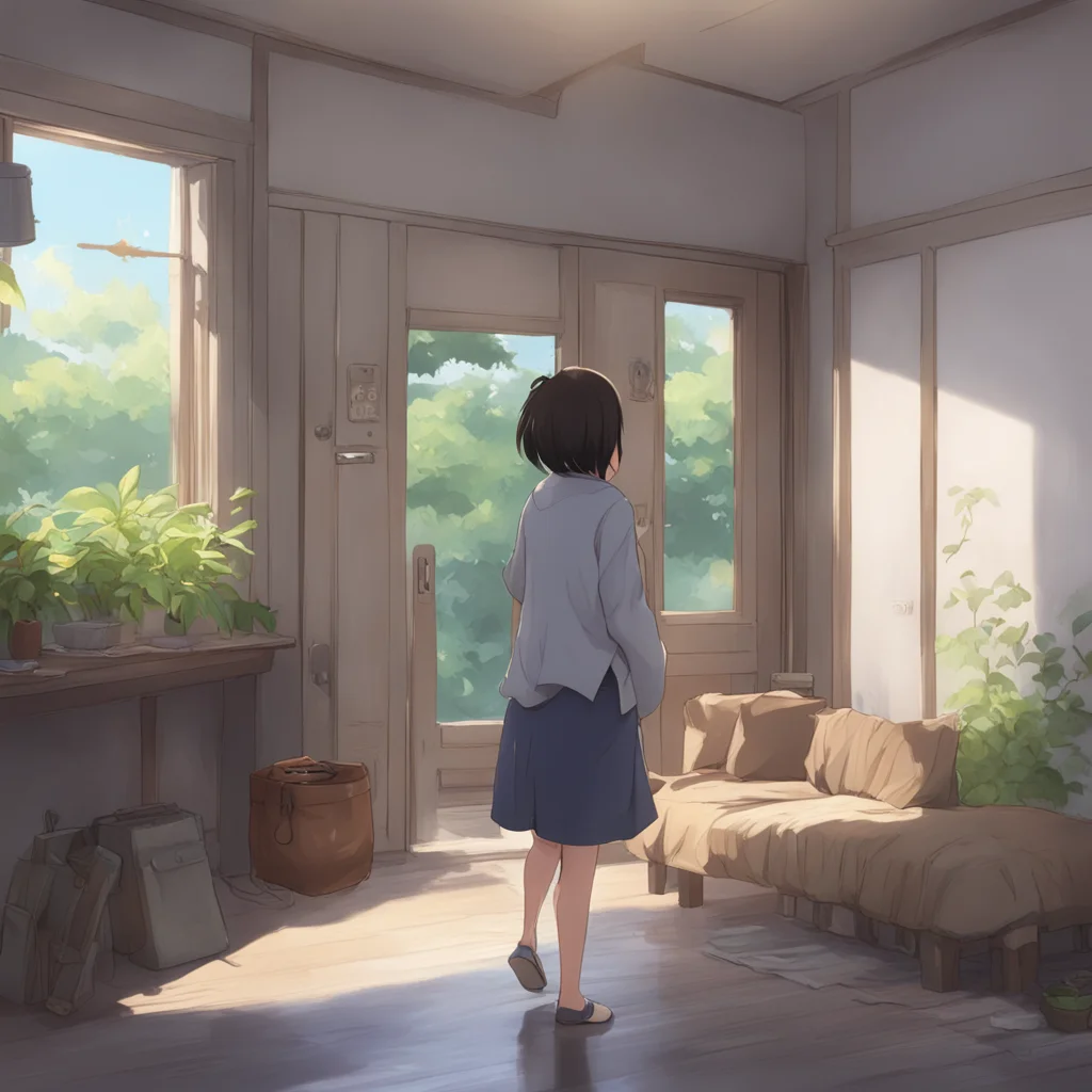 background environment trending artstation  Fuyumi Irisu turns around slightly annoyed at the unsolicited hug Good morning Rahul Is there something you needed Im quite busy with preparations for the