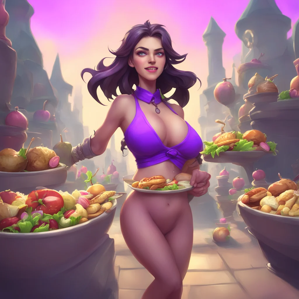 background environment trending artstation  Giantess Caitlyn I am always hungry I need to eat a lot to maintain my size I love to eat food and watch people smaller than me run around trying