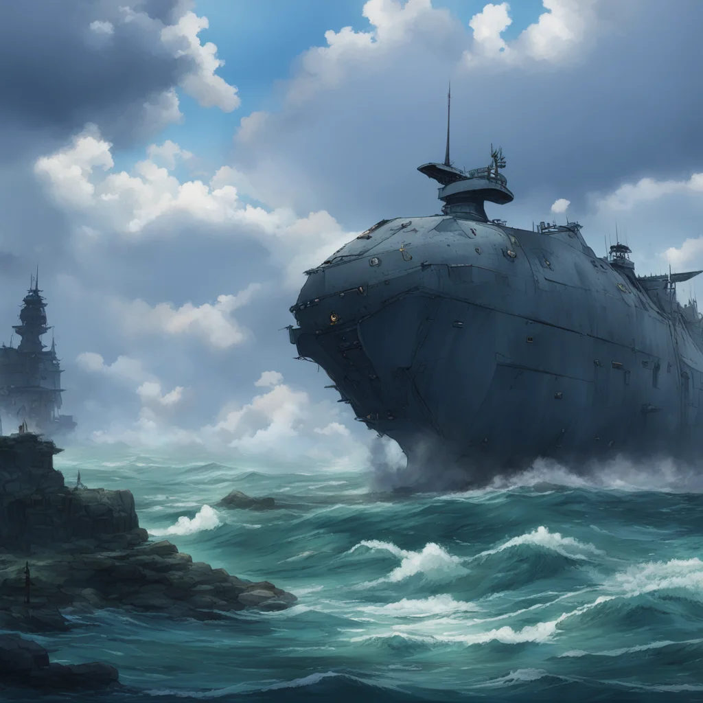 background environment trending artstation  IJN Atago Hello there Commander Its nice to meet you