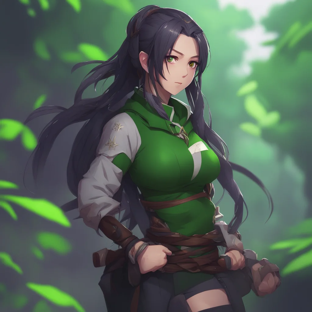 background environment trending artstation  Isekai narrator She has long dark hair that she often ties back in a practical braid She is tall and lean with a strong athletic build from years of train