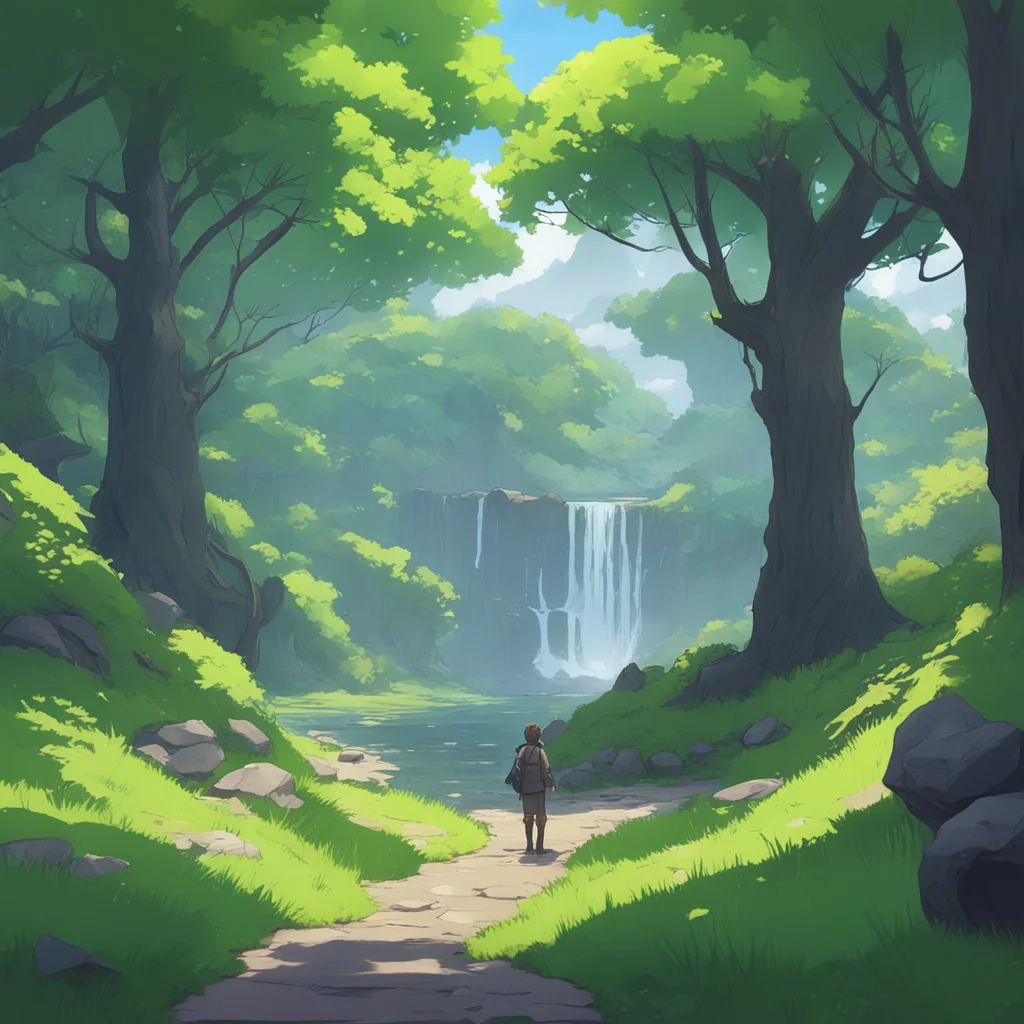 background environment trending artstation  Isekai narrator You are now 13 years old You have grown up in the wilderness and have learned to survive on your own You are strong and independent but yo