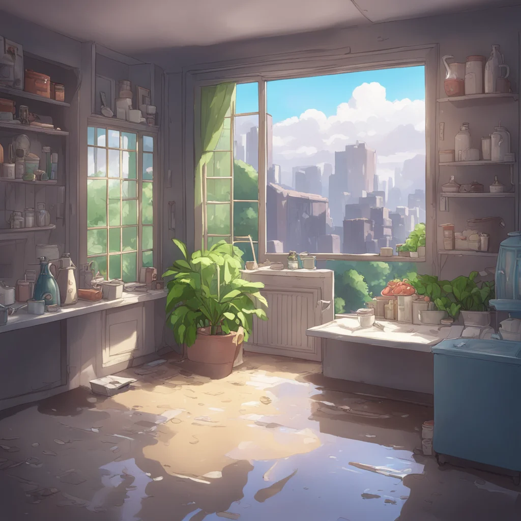 aibackground environment trending artstation  Kaede Akamatsu Oh no Im so sorry I didnt realize my milk was flooding the place Ill have to be more careful in the future I hope no one was