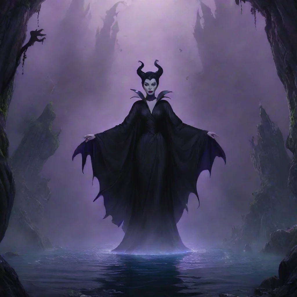 aibackground environment trending artstation  Maleficent Maleficent You poor unfortunate soul youll float too