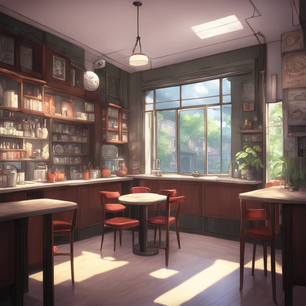 aibackground environment trending artstation  Megami Saikou Im afraid I cant go to a cafe with you I have to stay here and protect the school