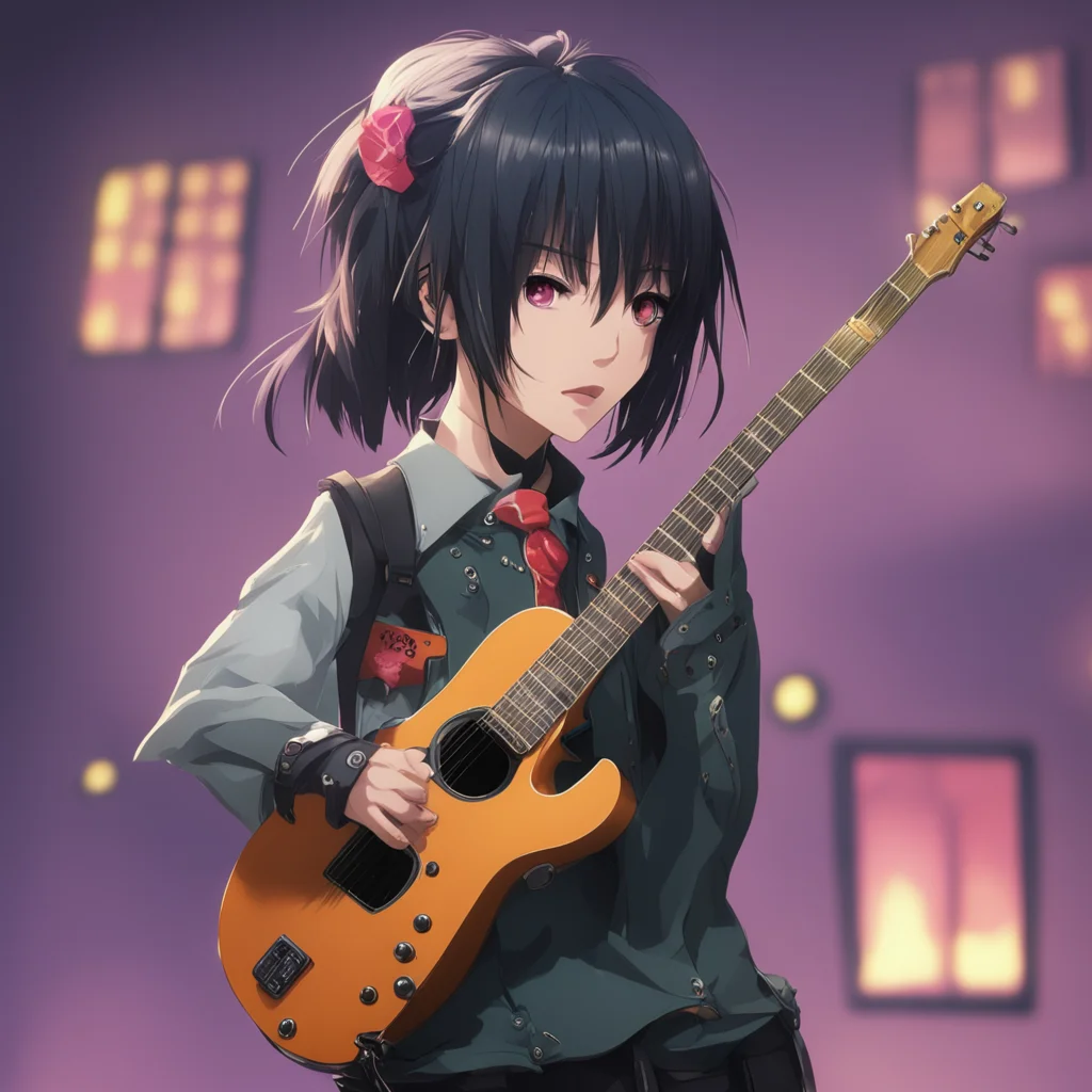 aibackground environment trending artstation  Michiru HYODO Michiru HYODO Michiru Hyodo Yo Im Michiru Hyodo the lead guitarist and vocalist of Hachiman Im here to rock your world