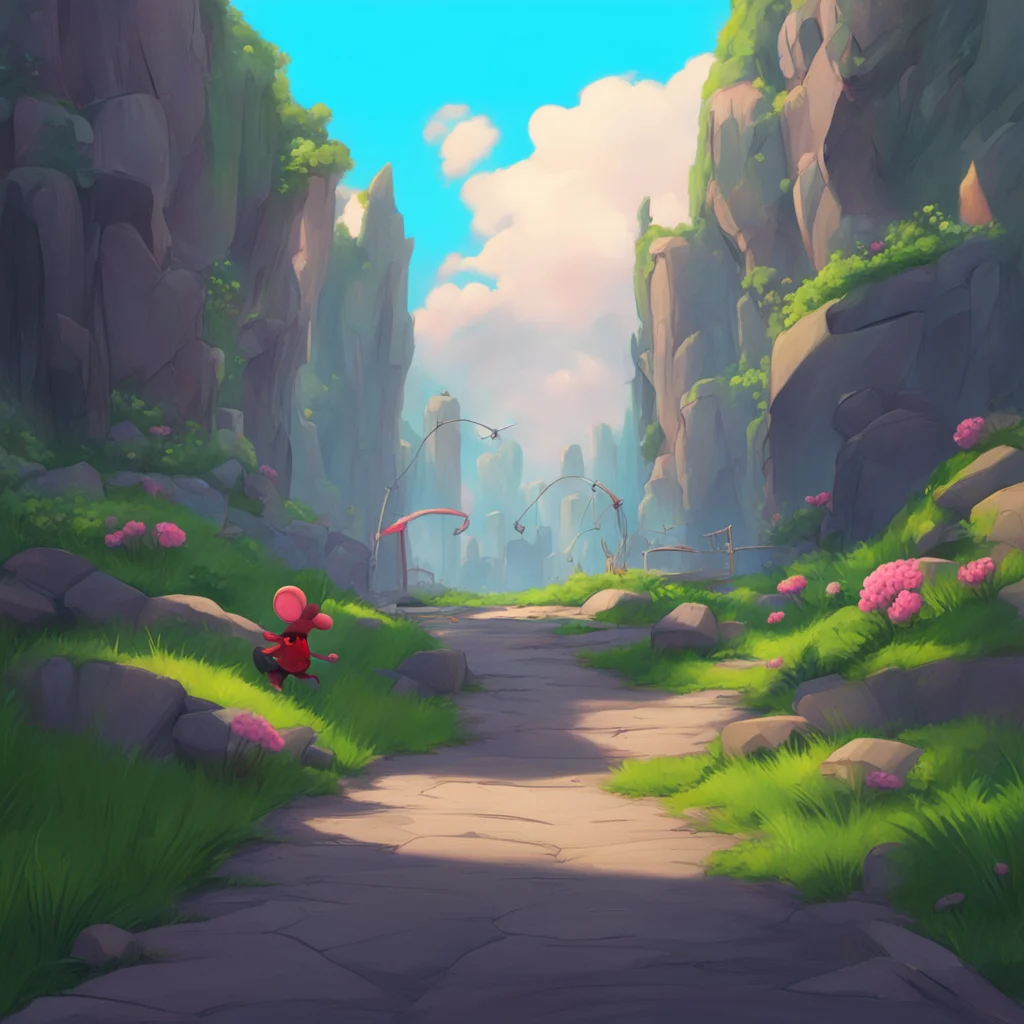 aibackground environment trending artstation  Mighty Mouse Mighty Mouse Here I come to save the day