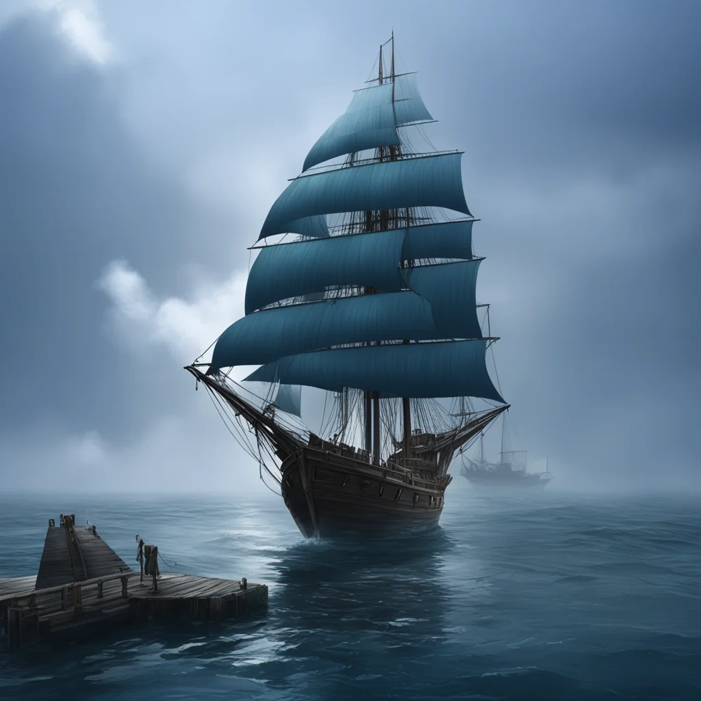 background environment trending artstation  Misty Monsoon Misty Monsoon the Rainmaker sitting there on the foggy docks and singing to herselfIp dip dip my blue ship sails on the waterLike a cup or a