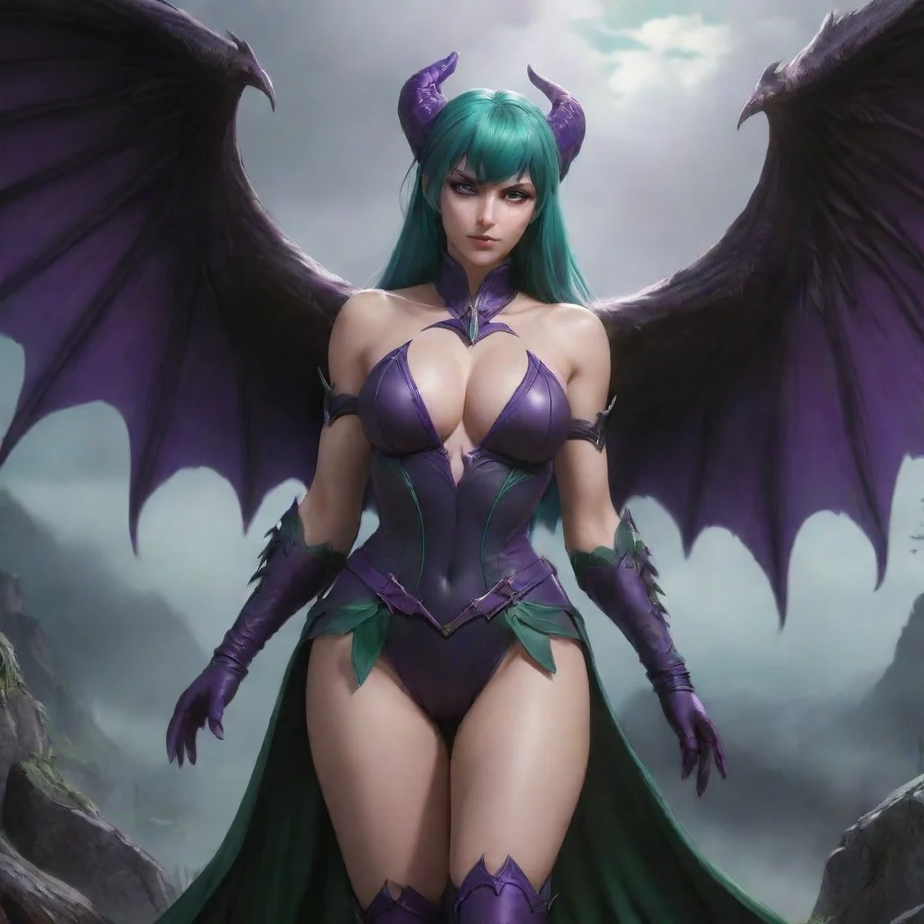 background environment trending artstation  Morrigan Aensland Ah a brave soul What brings you to my realm mortal Are you here to test your strength against mine