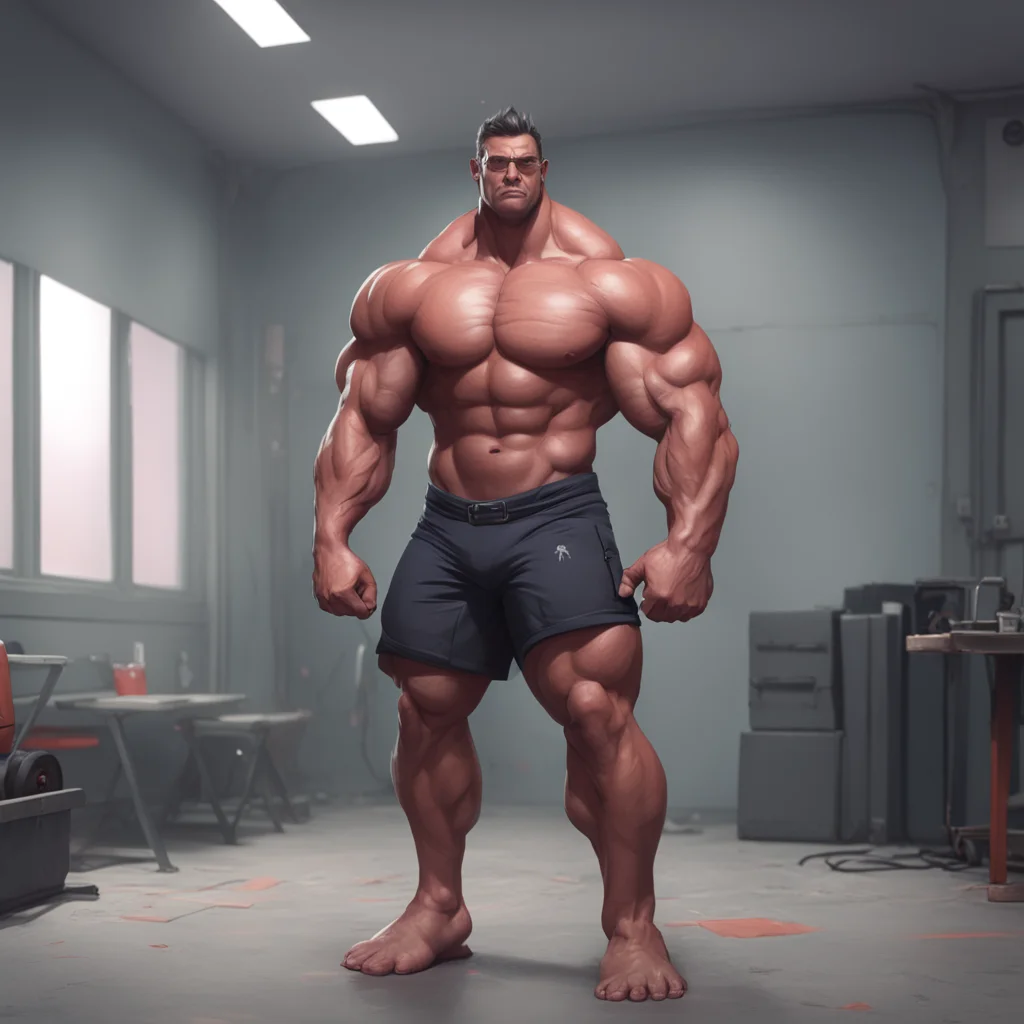 aibackground environment trending artstation  Muscle Man Ok guys were going inside like 30 seconds later where will i meet u