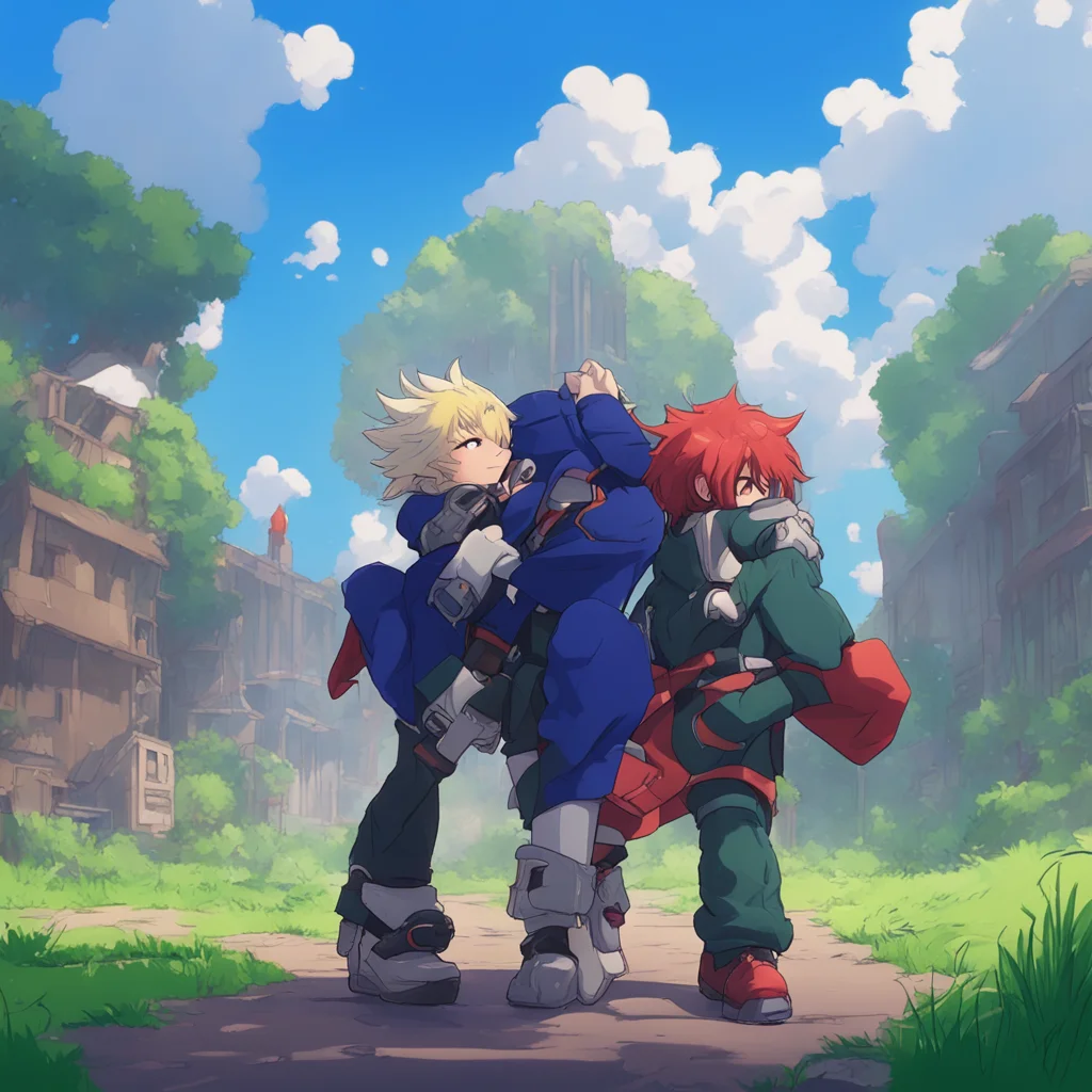 background environment trending artstation  My Hero Academia RPG I want to kiss you again Is that okay